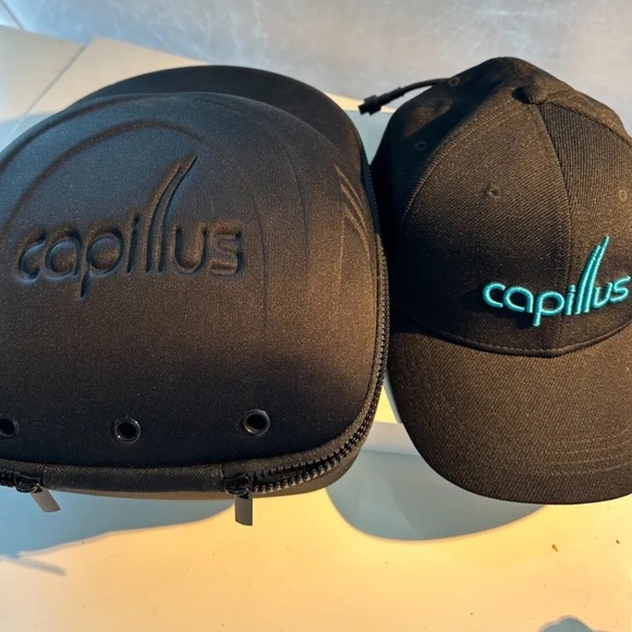 CapillusPro 202 Laser Therapy Cap. has an adapter for the European network. - Picture 5 of 14